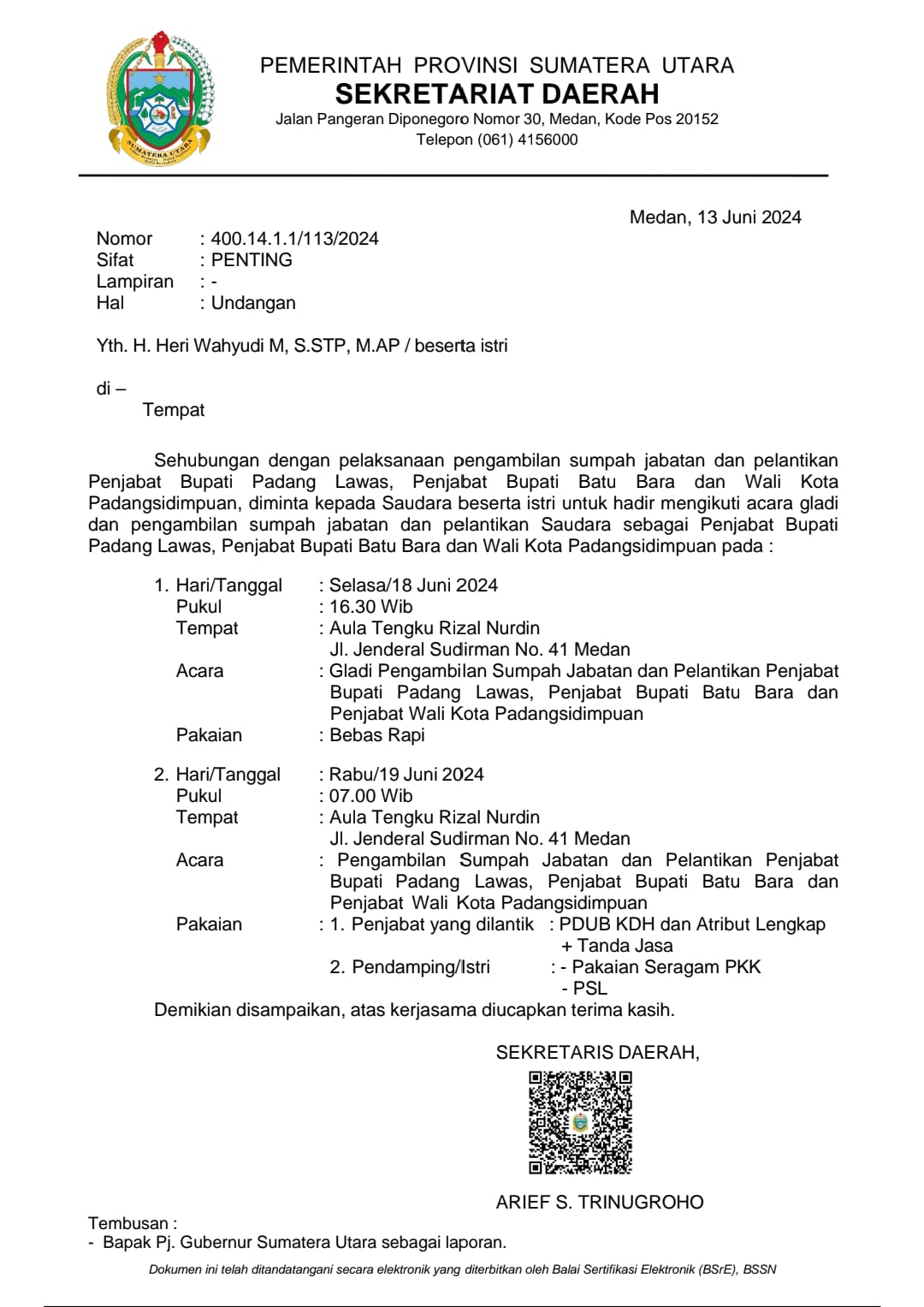 Pj Bupati Batubara Dijadwalkan Dilantik Besok, APBD Defisit Dan Utang Terselesaikankah?