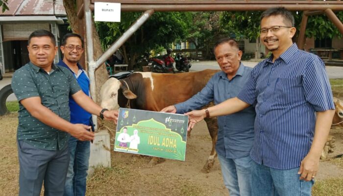 Wujud Kepedulian Pemkab Batubara Serahkan 30 Hewan Kurban