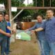  PROSESI penyerahan bantuan hewan kurban Pemkab Batubara untuk disembelih pada Idul Adha 1445 H tahun 2024  di lapangan Blok 8 Jln. Perintis Kemerdekaan, Limapuluh. Waspada/Ist