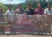 Polres Madina Imbau Setop Tambang Galian C Ilegal