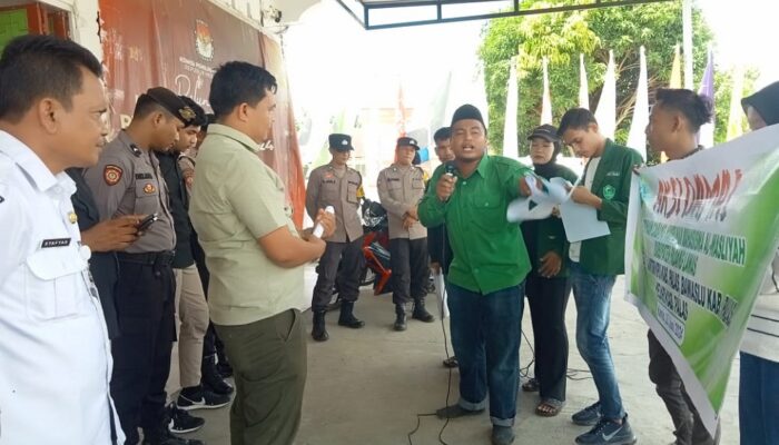 HIMMAH Tagih Janji Bawaslu Dan Kejari Palas