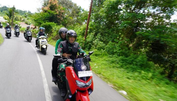 Danrem 022/PT Bersama Forkopimda Binjai Dan Langkat Gelar Touring Serta Baksos