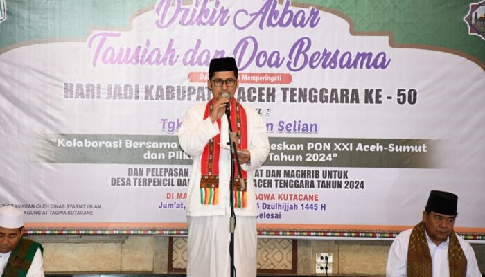 Zikir Akbar HUT Ke-50 Aceh Tenggara