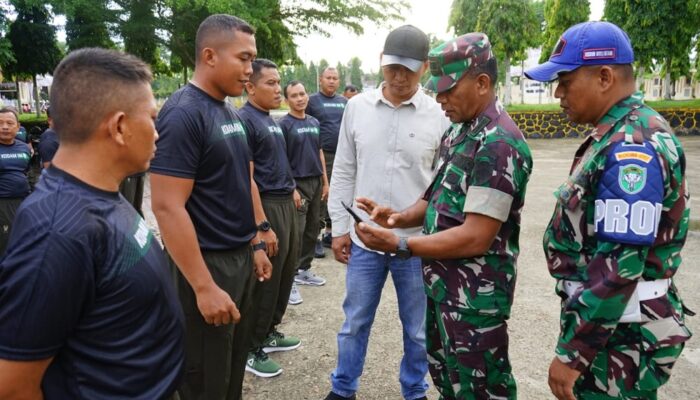 HP Prajurit Dan PNS Kodim Aceh Tamiang Diperiksa