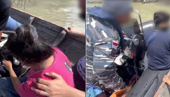 Wanita ‘Gendong’ Sabu 1 Kg Diringkus TNI AL Di Perairan Asahan
