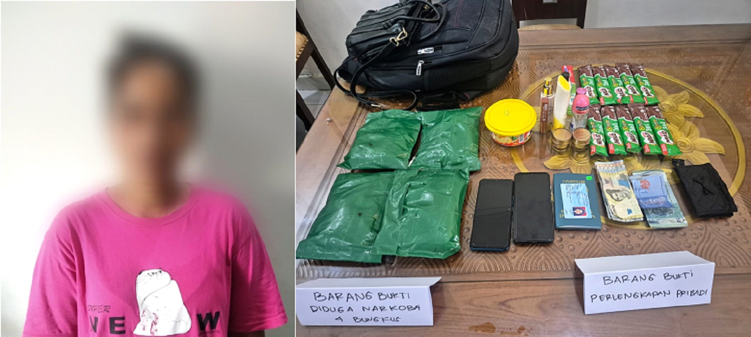 Wanita 'Gendong' Sabu 1 Kg Diringkus TNI AL Di Perairan Asahan Wanita 'Gendong' Sabu 1 Kg Diringkus TNI AL Di Perairan Asahan