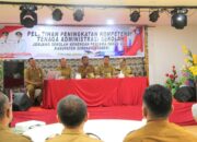 Bupati Sergai Minta Tenaga Administrasi Sekolah Tingkatkan Kompetensi Dan Profesionalisme