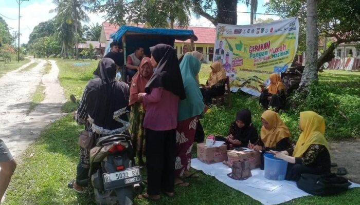 Terobos Banjir, Tim GPM Distribusikan Pangan Di Desa Terisolir