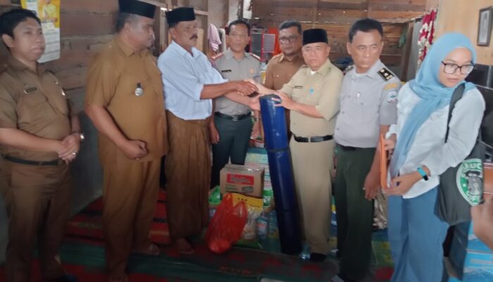 Pemkab Agara Santuni Korban Amukan Gajah Liar
