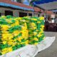 Kegiatan GPM dalam rangka stabilitasi pasokan dan harga pangan di Samosir. Waspada/Valen.