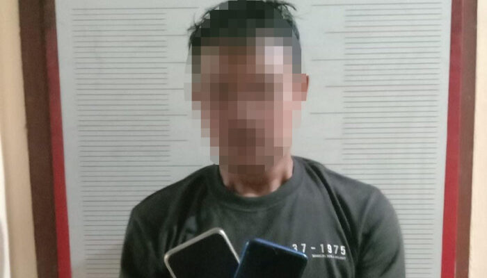 Kepergok Mencuri HP, Seorang Pemuda Ditangkap