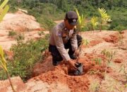 Polres Tapteng Tanam 1.200 Bibit Pohon