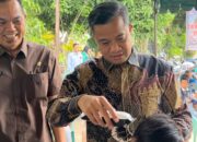 Pj Wali Kota Pantau Pangkas Gratis Di Kantor Camat Rambutan