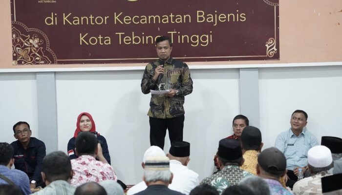 Cegah Judi Online, Pj Wali Kota Kunjungi Kecamatan Tebingtinggi Kota Dan Bajenis