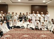 Meski Terserang Batuk, Jamaah Haji Kloter 12 Doakan Negeri Betuah Aceh Singkil