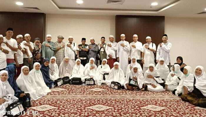 Meski Terserang Batuk, Jamaah Haji Kloter 12 Doakan Negeri Betuah Aceh Singkil