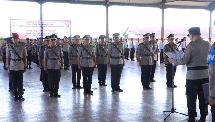 Kasat Dan Kapolsek Jajaran Polres L.Batu Mutasi
