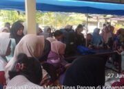 Polsek Perbatasan Aceh Diserbu Warga, Ternyata Ada Pangan Murah