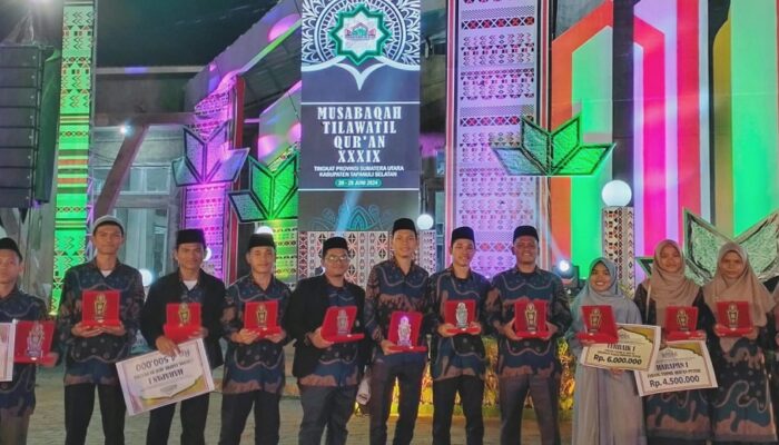 Palas Raih Peringkat 8 MTQN Ke-39 Tingkat Sumut
