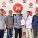 Dr Ir Jamil Ansari, SH, MM didampingi Fachrul Syahmega saat mendaftar sebagai Cakada Sabang melalui PKS. (Waspada/ist)