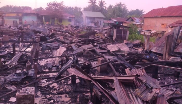 14 Rumah Di Besilam Musnah Terbakar 