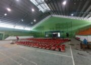 Pemko Binjai Rehab Gor Rambung Persiapan PON XXI