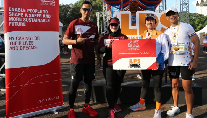 Live The Community, Generali Indonesia Proteksi Pelari LPS Monas Half Marathon 2024
