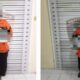 DUA pelaku geng motor yang diringkus masing-masing berinisial RA, 20, AR ,16. Waspada/Ist