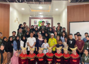 Mahasiswa Pertukaran Pelajar USU Kontribusi Sosial Di Kelurahan Aur