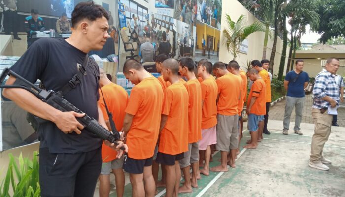 Polsek Medan Timur Bekuk Belasan Pelaku Kejahatan