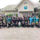 TIM PKM mahasiawa Unimed foto bersama anggota Pencak Silat Setia Hati Terate Deliserdang. Waspada/Ist