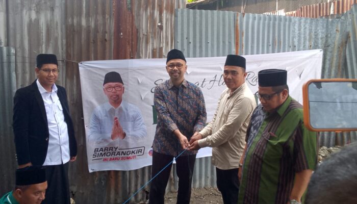 Balon Gubsu Barry Simorangkir Bersilaturahmi Ke PCNU Kota Medan