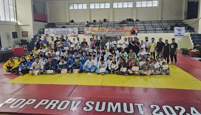 Medan Juara Umum Judo Popprovsu 2024