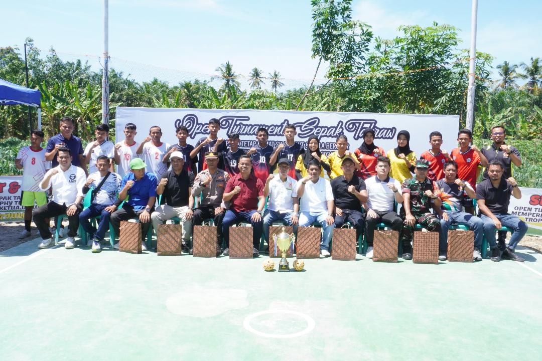 15 Tim Ikut Turnamen Sepak Takraw Di Asahan