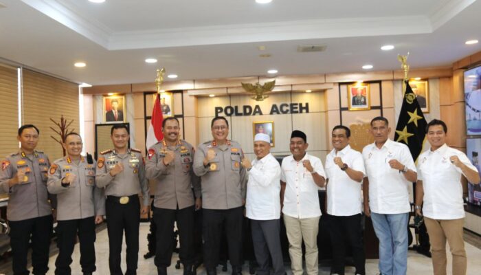 Ketua KONI – Kapolda Aceh Bahas Persiapan PON XXI