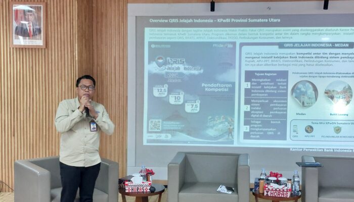 KPwBI Sumut Peringkat Pertama Peserta Terbanyak Program QRIS Jelajah Indonesia