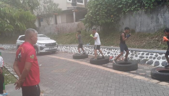 Pertina Binjai Tinjau Sasana Rajawali