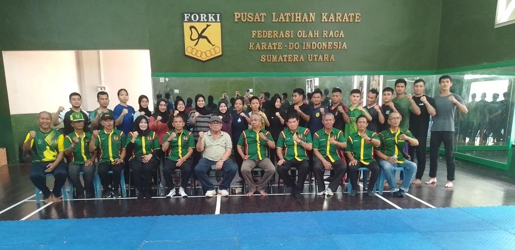 KONI Medan Semangati Atlet PON, Karate Cabor Andalan