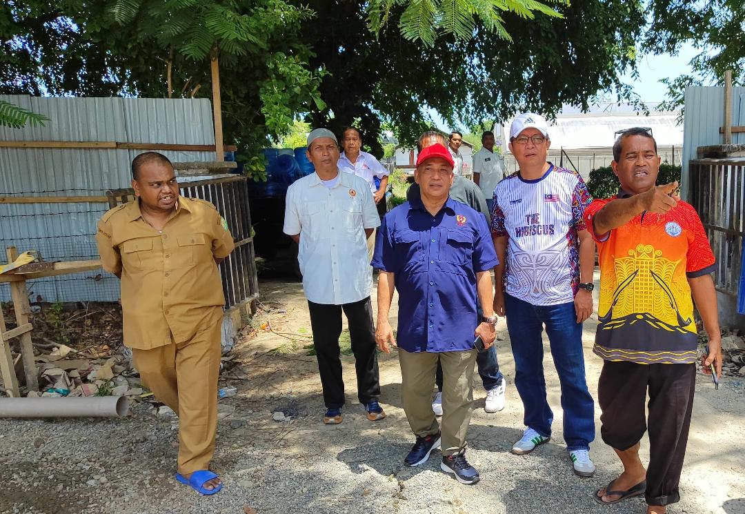 Abu Razak Cek Persiapan Venue PON