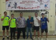 Ridwan Lubis/Dandy Waluyo Juara Badminton PORBAS 2024