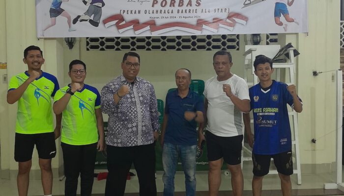 Ridwan Lubis/Dandy Waluyo Juara Badminton PORBAS 2024