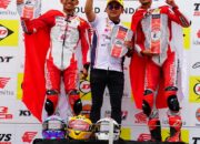 Pebalap Astra Honda Borong Podium ARRC Mandalika