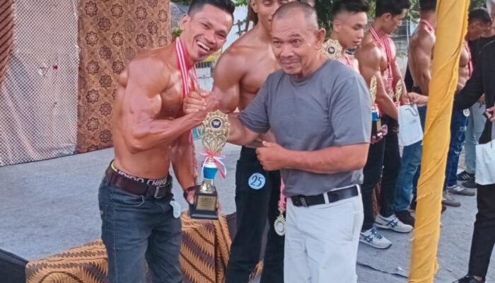 M Bayu Juara New Muscle Body Contest