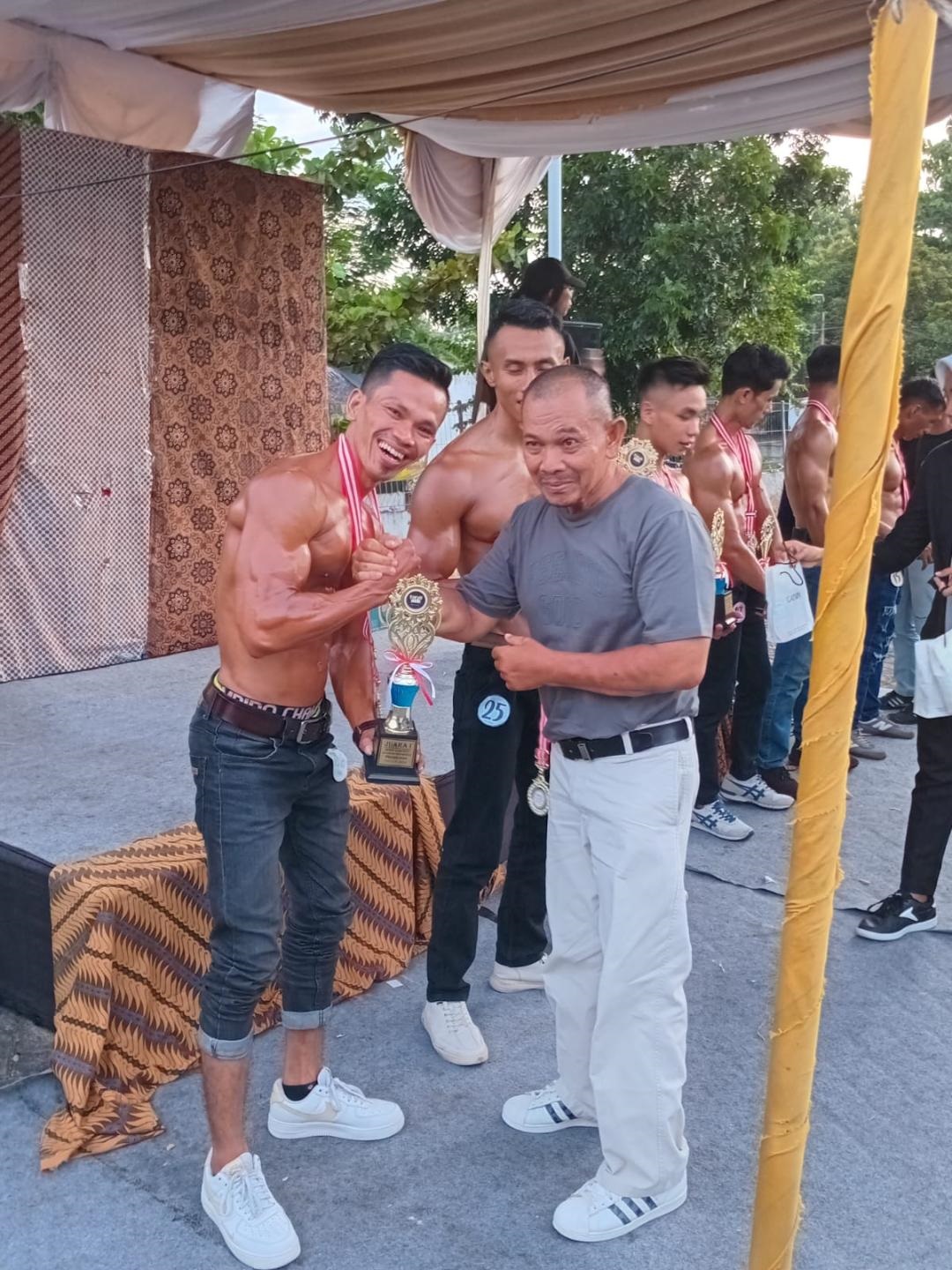 M Bayu Juara New Muscle Body Contest
