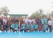 14 Tim Ikut Turnamen Voli Pemdes Paya Lombang