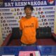 Bandar sabu, ER diamankan di Mapolres Tanjungbalai. Waspada/Ist
