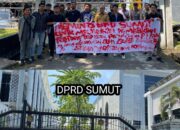 Geruduk BKD Sumut dan DPRD Sumut, Mahasiswa Nilai Pergantian PJ Kades Sarat Kepentingan Politik