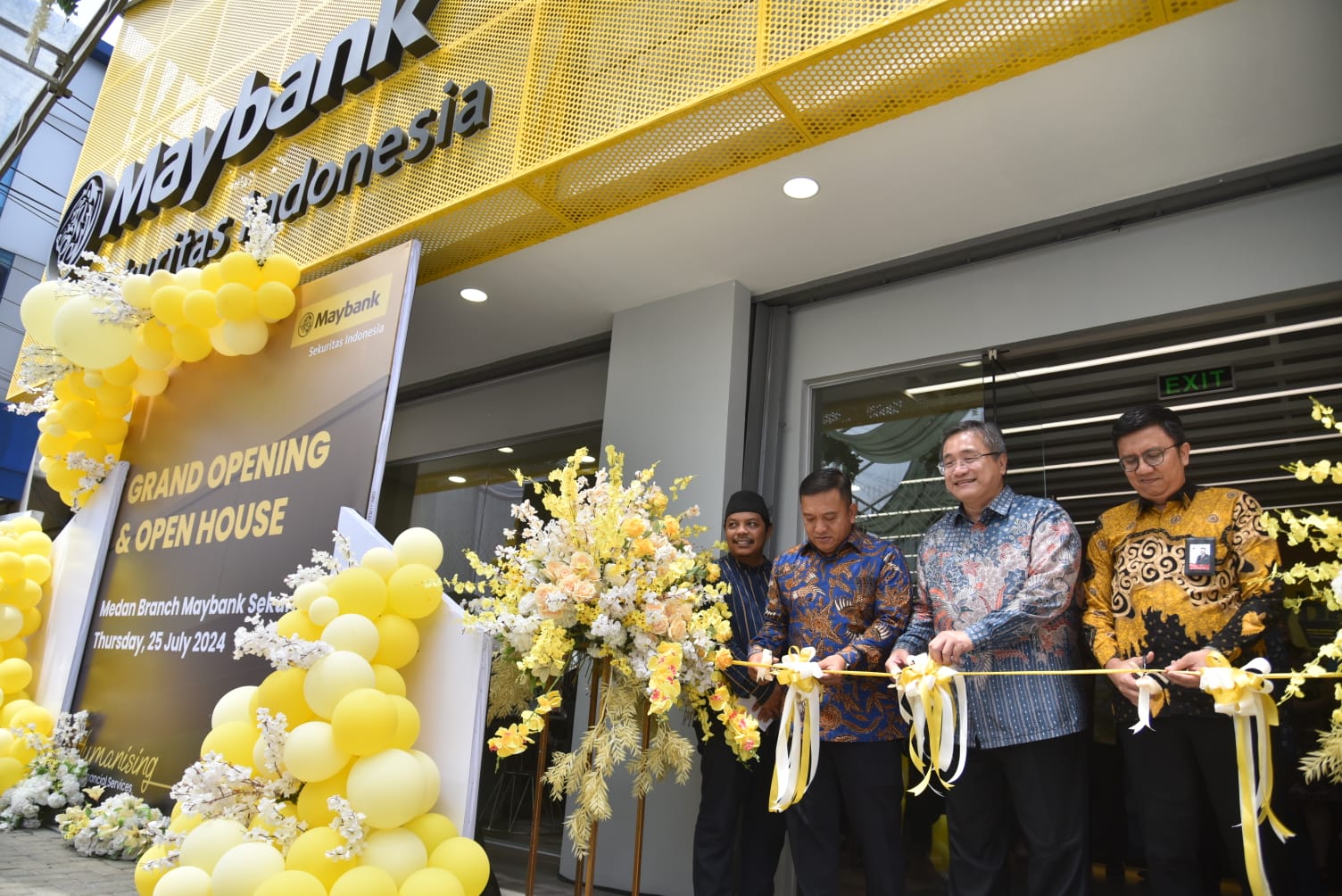 Maybank Sekuritas Buka Cabang Baru Di Medan