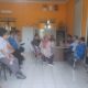 PARA anggota DPRD Sumut Dapil 3 Deli Serdag melakukan kunjungan kerja ke SMA 1 Namo Rambe, Deli Serdang, Kamis (18/7). Waspada/Ist