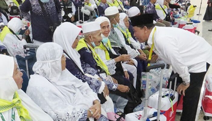 Foto-foto Jamaah Haji Kloter 7 Pulang Dari Tanah Suci